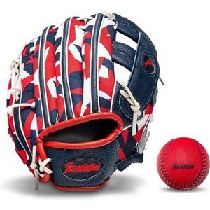Kids Baseball Gloves - RTP Youth Teeball Glove + Ball Set - Boys + Girls Teeball